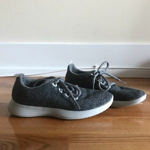 Natural Grey Allbirds Wool Runners Size 7